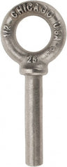 Gibraltar - Forged Steel, Fixed Blank Lifting Eye Bolt - 3" Shank, Shoulder - Exact Tooling