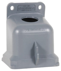 Hubbell Wiring Device-Kellems - 100 Amp, 1-1/2 Inch Hub Size, Thermoplastic Pin and Sleeve Angle Back Box - IP67, 15° Box Angle - Exact Tooling