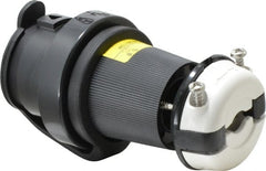Hubbell Wiring Device-Kellems - 125 VAC, 30 Amp, L5-30P Configuration, Industrial Grade, Self Grounding Plug - 1 Phase, 2 Poles, IP66, 0.36 to 0.93 Inch Cord Diameter - Exact Tooling