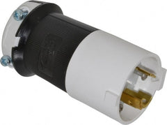 Hubbell Wiring Device-Kellems - 250 VAC, 30 Amp, L6-30P Configuration, Industrial Grade, Self Grounding Plug - 1 Phase, 2 Poles, IP20, 0.36 to 0.93 Inch Cord Diameter - Exact Tooling