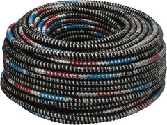 AFC CABLE - THHN, 14 AWG, 15 Amp, 250' Long, Solid Core, 4 Strand Building Wire - Black, Thermoplastic Insulation - Exact Tooling