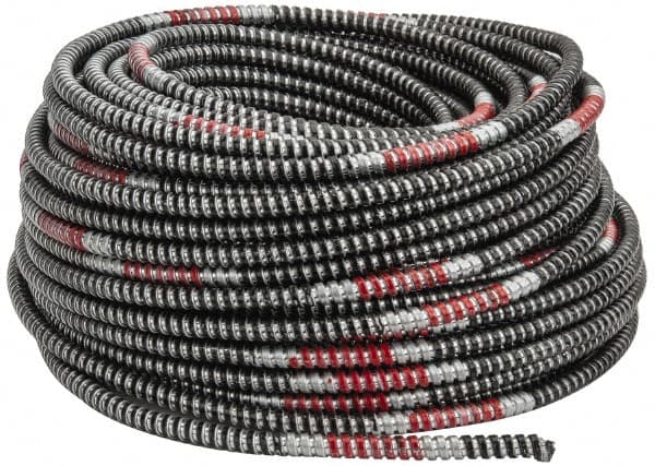 AFC CABLE - THHN, 12 AWG, 20 Amp, 250' Long, Solid Core, 3 Strand Building Wire - Black, Thermoplastic Insulation - Exact Tooling