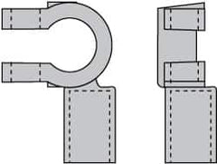 Noco - Automotive Battery 4/0 Left Elbow Terminal - Positive Polarity - Exact Tooling