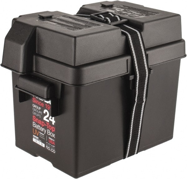 Noco - Group 24 Automotive Battery Box - 13-3/8" Outside Length x 10-1/8 Width x 11 Height, 11" Inside Length x 7-7/8 Width x 10-3/4 Height - Exact Tooling