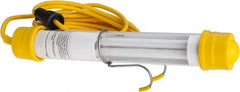 Made in USA - 12 Volt, 13 Watt, Yellow Fluorescent Work Lights - 1 Amps, 18/2 Wire Gage, PL/13 Special Lamp - Exact Tooling
