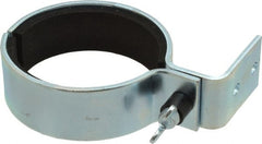 Waldmann Lighting - Galvanized Steel Task & Machine Light Bracket - For Use with 108 to 500 & 108 to 510 Fluorescent Tubular Machine Lights - Exact Tooling