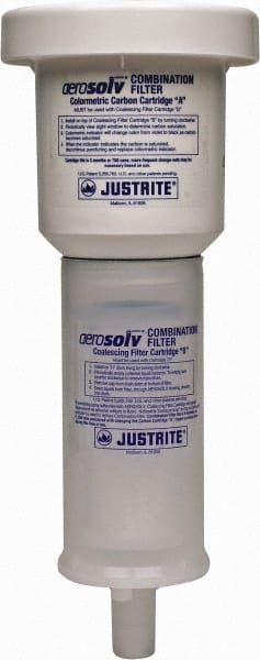 Justrite - Drum Vents Type: Filter Cartridge Material: Polyurethane - Exact Tooling