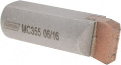 Norton - 7/16" Shank Diam Diamond Dresser - Contains 3 Stones - Exact Tooling