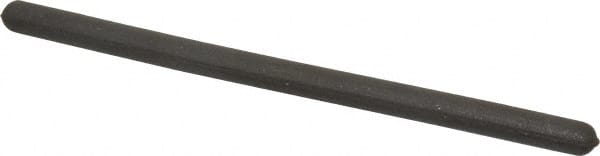 Made in USA - 3/8" Diam x 6" Long, Round Abrasive Pencil - Medium Grade - Exact Tooling