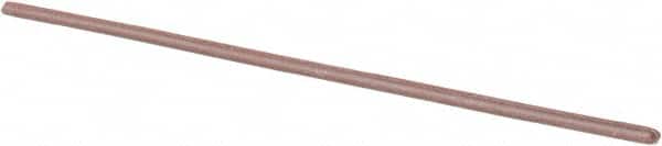 Made in USA - 1/8" Diam x 6" Long, Round Abrasive Pencil - Fine Grade - Exact Tooling