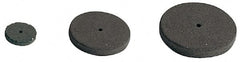 Made in USA - 7/8" Diam x 1/16" Hole x 3/16" Thick, 46 Grit Surface Grinding Wheel - Aluminum Oxide/Silicon Carbide Blend, Coarse Grade, 24,000 Max RPM - Exact Tooling