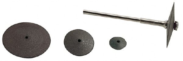 Made in USA - 5/8" Diam x 1/16" Hole x 3/32" Thick, Surface Grinding Wheel - Medium Grade, 20,000 Max RPM - Exact Tooling