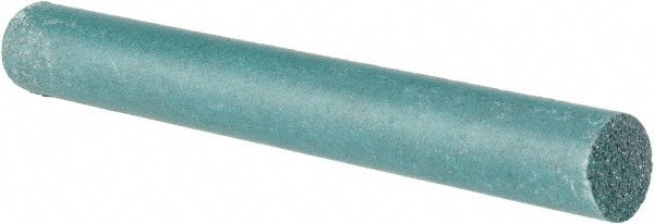 Made in USA - 3/4" Diam x 6" Long, Round Abrasive Pencil - Coarse Grade - Exact Tooling