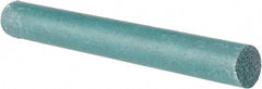 Made in USA - 3/4" Diam x 6" Long, Round Abrasive Pencil - Coarse Grade - Exact Tooling