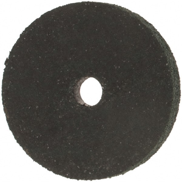 Made in USA - 1-1/2" Diam x 1/4" Hole x 3/16" Thick, 46 Grit Surface Grinding Wheel - Aluminum Oxide/Silicon Carbide Blend, Coarse Grade, 15,000 Max RPM - Exact Tooling