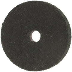 Made in USA - 1-1/2" Diam x 1/4" Hole x 3/16" Thick, 46 Grit Surface Grinding Wheel - Aluminum Oxide/Silicon Carbide Blend, Coarse Grade, 15,000 Max RPM - Exact Tooling