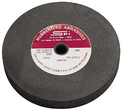Made in USA - 8" Diam x 1/2" Hole x 3/4" Thick, 46 Grit Surface Grinding Wheel - Aluminum Oxide/Silicon Carbide Blend, Coarse Grade, 2,600 Max RPM - Exact Tooling