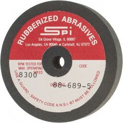 Made in USA - 2-1/2" Diam x 1/4" Hole x 3/8" Thick, 240 Grit Surface Grinding Wheel - Aluminum Oxide/Silicon Carbide Blend, Very Fine Grade, 8,300 Max RPM - Exact Tooling