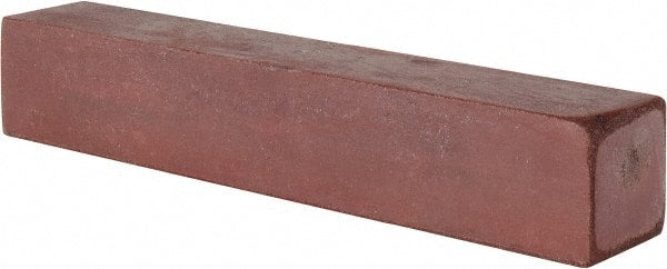 Made in USA - 1" Wide x 6" Long x 1" Thick, Square Abrasive Stick - Fine Grade - Exact Tooling