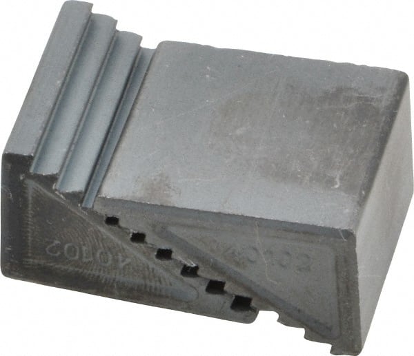 Gibraltar - 2 Piece, 19 to 41mm Height Adjustment, Steel Step Block - 1/16" Step Depth, 1/8" Step Elevation, 25mm Width, 1-1/16" Base Depth, 11/16" Height - Exact Tooling