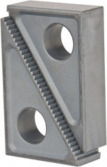Gibraltar - 2 Piece, 64 to 152mm Height Adjustment, Steel Step Block - 1/16" Step Depth, 1/8" Step Elevation, 25mm Width, 3-3/4" Base Depth, 2-15/32" Height - Exact Tooling