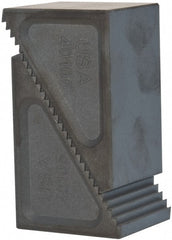 Gibraltar - 2 Piece, 45 to 102mm Height Adjustment, Steel Step Block - 1/16" Step Depth, 1/8" Step Elevation, 38mm Width, 2-17/32" Base Depth, 1-43/64" Height - Exact Tooling
