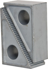 Gibraltar - 2 Piece, 64 to 152mm Height Adjustment, Steel Step Block - 1/16" Step Depth, 1/8" Step Elevation, 38mm Width, 3-3/4" Base Depth, 2-15/32" Height - Exact Tooling