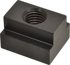 Gibraltar - 5/8-11 Blind Tapped T Slot Nut - 13/16" Slot Width, 1-1/4 x 9/16" Base Width x Height, 1-1/2 x 1" OAL x Height - Exact Tooling