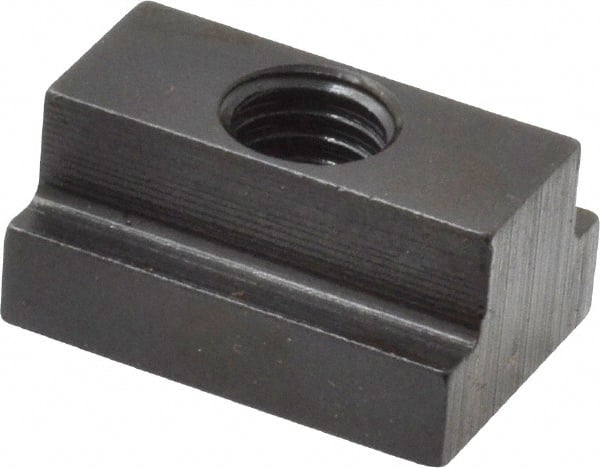 Gibraltar - M8x1.25 Blind Tapped T Slot Nut - 7/16" Slot Width, 16 x 6mm Base Width x Height, 22 x 11mm OAL x Height - Exact Tooling