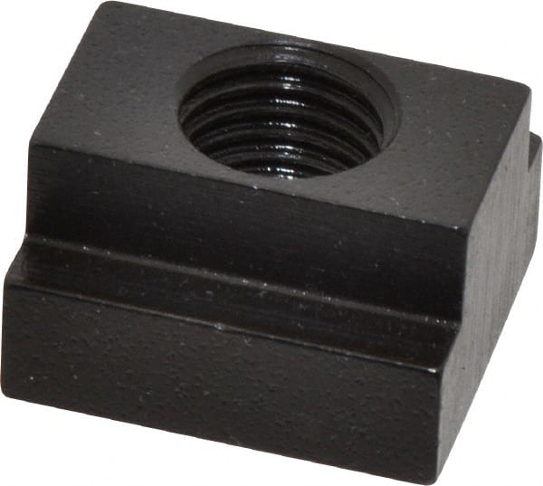 Gibraltar - M16x2.00 Tapped Through T Slot Nut - 3/4" Slot Width, 29 x 11mm Base Width x Height, 32 x 19mm OAL x Height - Exact Tooling