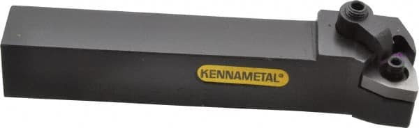 Kennametal - MWLN, Left Hand Cut, 5° Lead Angle, 3/4" Shank Height x 3/4" Shank Width, Negative Rake Indexable Turning Toolholder - 4-1/2" OAL, WN..43. Insert Compatibility, Series Kenloc - Exact Tooling