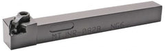 Kennametal - MTJN, Left Hand Cut, 3° Lead Angle, 5/8" Shank Height x 5/8" Shank Width, Negative Rake Indexable Turning Toolholder - 4-1/2" OAL, TN..33. Insert Compatibility, Series Kenloc - Exact Tooling