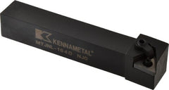 Kennametal - MTJN, Left Hand Cut, 3° Lead Angle, 1" Shank Height x 1" Shank Width, Negative Rake Indexable Turning Toolholder - 6" OAL, TN..43. Insert Compatibility, Series Kenloc - Exact Tooling