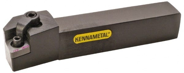 Kennametal - MCFN, Right Hand Cut, 0° Lead Angle, 1" Shank Height x 1" Shank Width, Negative Rake Indexable Turning Toolholder - 6" OAL, CN..43. Insert Compatibility, Series Kenloc - Exact Tooling