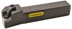 Kennametal - MCFN, Right Hand Cut, 0° Lead Angle, 1" Shank Height x 1" Shank Width, Negative Rake Indexable Turning Toolholder - 6" OAL, CN..43. Insert Compatibility, Series Kenloc - Exact Tooling