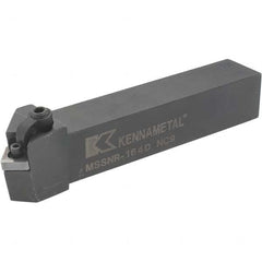 Kennametal - RH MSSN Negative Rake Indexable Turning Toolholder - Exact Tooling
