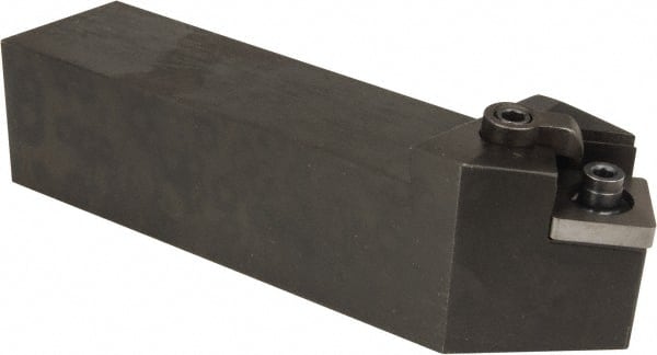Kennametal - MSSN, Right Hand Cut, 45° Lead Angle, 1-1/4" Shank Height x 1-1/4" Shank Width, Negative Rake Indexable Turning Toolholder - 6" OAL, SN..64. Insert Compatibility, Series Kenloc - Exact Tooling