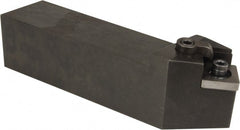 Kennametal - MSSN, Right Hand Cut, 45° Lead Angle, 1-1/4" Shank Height x 1-1/4" Shank Width, Negative Rake Indexable Turning Toolholder - 6" OAL, SN..64. Insert Compatibility, Series Kenloc - Exact Tooling