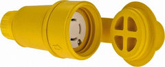 Value Collection - 250 VAC, 20 Amp, L15-20 Configuration, Industrial Grade, Ungrounded Connector - 1 Phase, 3 Poles, IP67 - Exact Tooling
