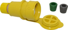 Value Collection - 480 VAC, 20 Amp, L16-20 Configuration, Industrial Grade, Ungrounded Connector - 1 Phase, 3 Poles, IP67 - Exact Tooling