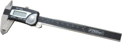 Fowler - 0 to 150mm Range, 0.01mm Resolution, Electronic Caliper - Stainless Steel with 1.56" Stainless Steel Jaws, 0.02mm Accuracy - Exact Tooling