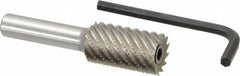 Onsrud - 7/8" Cutting Diam x 1-1/2" Length of Cut, 12 Flute, Downcut Spiral Router Bit - Uncoated, Right Hand Cut, High Speed Steel, 3-1/2" OAL x 1/2" Shank Diam, Hogger - Exact Tooling