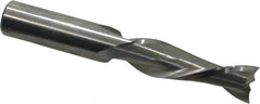 Onsrud - 1/2" Cutting Diam x 1-5/8" Length of Cut, 2 Flute, Upcut Spiral Router Bit - Uncoated, Left Hand Cut, Solid Carbide, 3-1/2" OAL x 1/2" Shank Diam, Double Edge, 30° Helix Angle - Exact Tooling