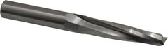 Onsrud - 1/2" Cutting Diam x 2-1/8" Length of Cut, 2 Flute, Upcut Spiral Router Bit - Uncoated, Right Hand Cut, Solid Carbide, 4-1/2" OAL x 1/2" Shank Diam, Double Edge, 11° Helix Angle - Exact Tooling