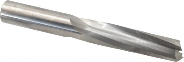 Onsrud - 3/4" Cutting Diam x 3-1/8" Length of Cut, 2 Flute, Upcut Spiral Router Bit - Uncoated, Right Hand Cut, Solid Carbide, 6" OAL x 3/4" Shank Diam, Double Edge, 11° Helix Angle - Exact Tooling