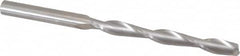 Onsrud - 3/8" Cutting Diam x 3-1/2" Length of Cut, 2 Flute, Upcut Spiral Router Bit - Uncoated, Right Hand Cut, Solid Carbide, 5" OAL x 3/8" Shank Diam, Double Edge, 25° Helix Angle - Exact Tooling