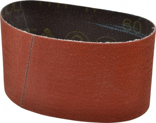 3M - 3-1/2" Wide x 15-1/2" OAL, 60 Grit, Ceramic Abrasive Belt - Ceramic, Medium, Coated, YF Weighted Cloth Backing, Wet/Dry, Series 777F - Exact Tooling