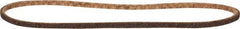 3M - 1/4" Wide x 24" OAL, Aluminum Oxide Abrasive Belt - Aluminum Oxide, Coarse, Nonwoven, Series SC-BS - Exact Tooling