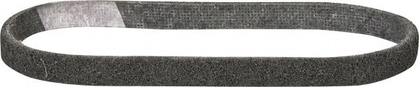 3M - 1/2" Wide x 18" OAL, Silicon Carbide Abrasive Belt - Silicon Carbide, Super Fine, Nonwoven, Series SC-BS - Exact Tooling