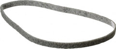 3M - 1/2" Wide x 24" OAL, Silicon Carbide Abrasive Belt - Silicon Carbide, Super Fine, Nonwoven, Series SC-BS - Exact Tooling
